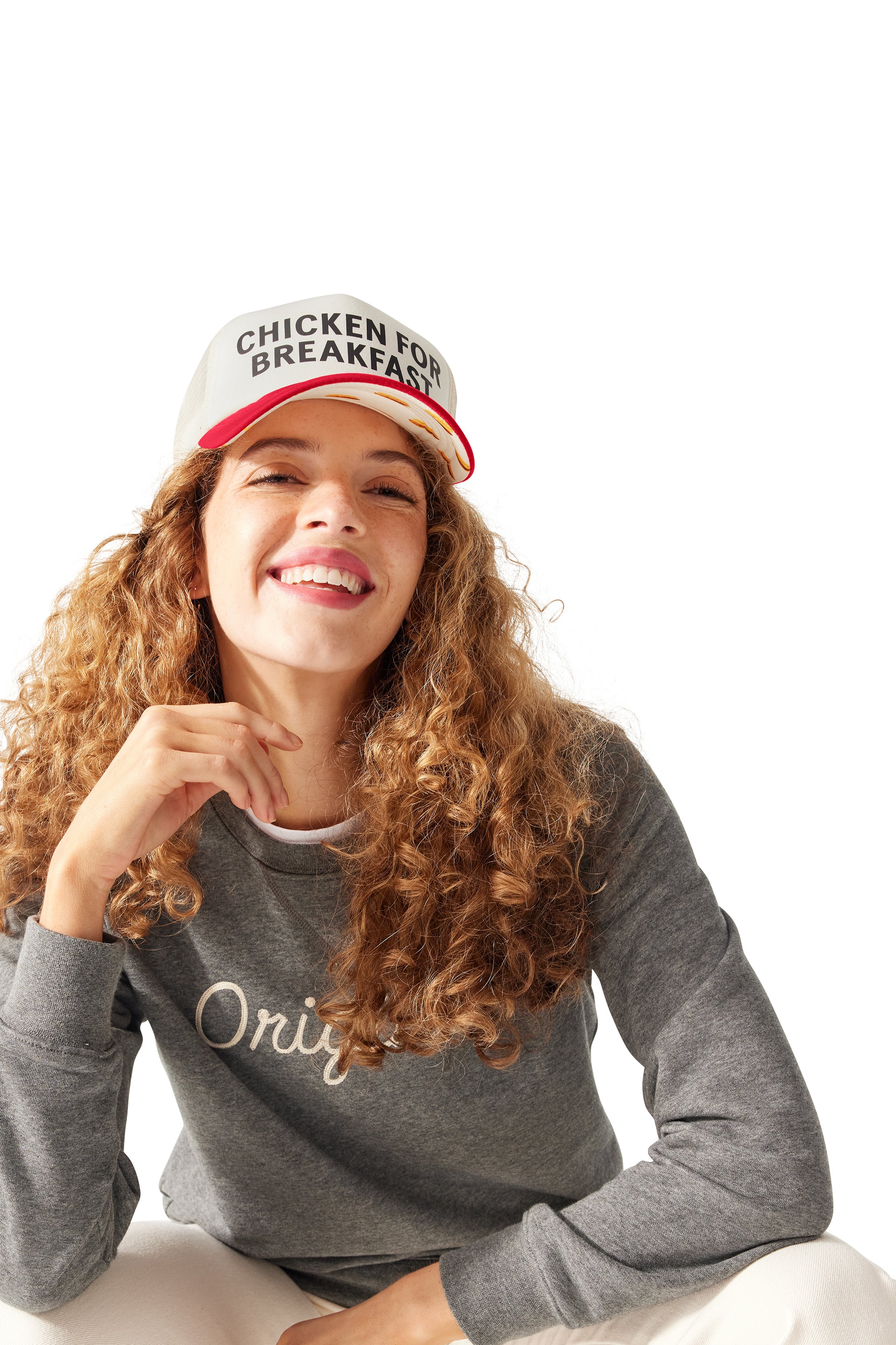 Chicken for Breakfast Trucker Hat - Image 5