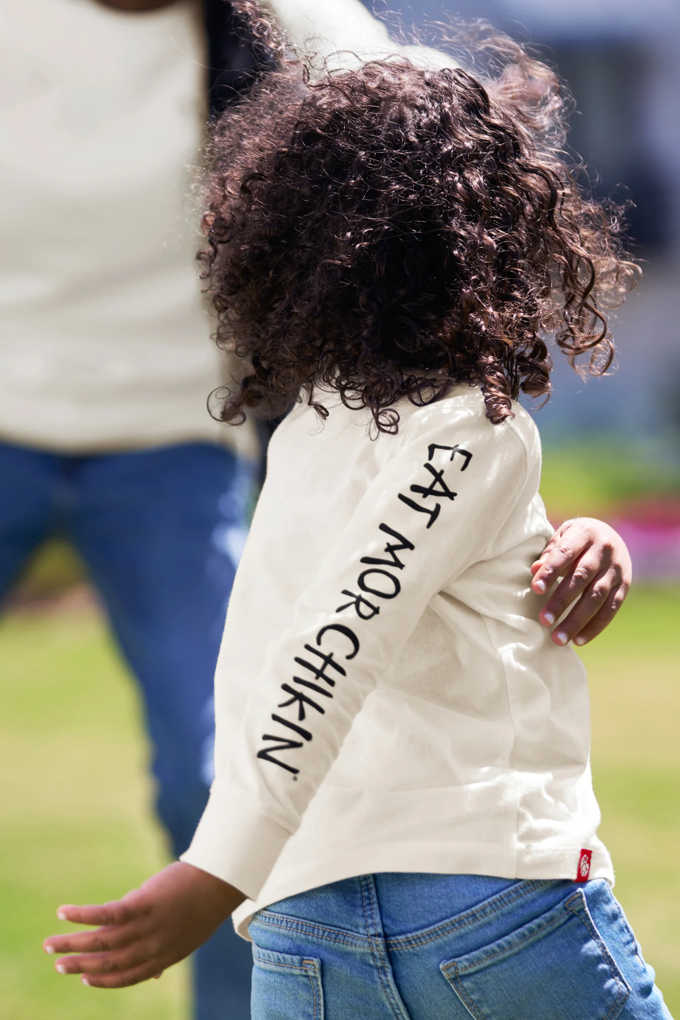 Eat Mor Chikin® Kids Graphic Long Sleeve Shirt - Image 4
